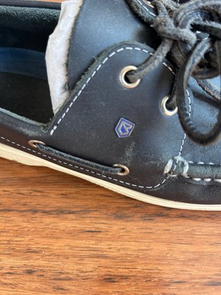 Zapatos náuticos azul marino chica