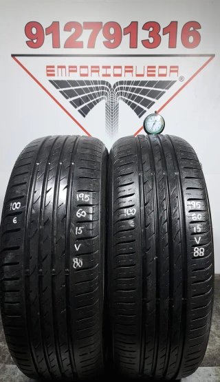 195 60 15 V NEXEN RUEDA AL 90% VIDA UTIL