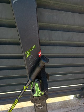 Esquís Fischer RC4, Botas y Bastones