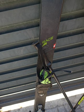 Esquís Fischer RC4, Botas y Bastones