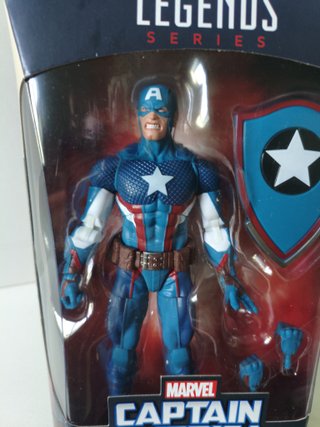 Figura Capitán América Marvel Legends
