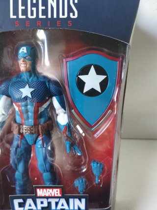 Figura Capitán América Marvel Legends
