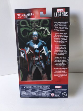 Figura Capitán América Marvel Legends