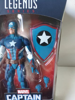 Figura Capitán América Marvel Legends