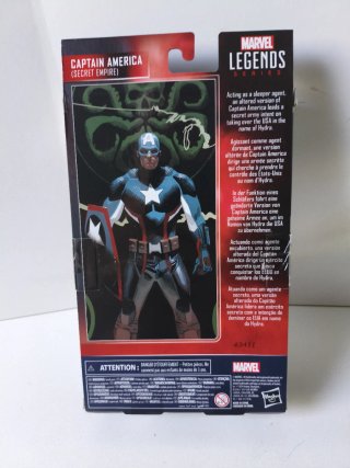Figura Capitán América Marvel Legends