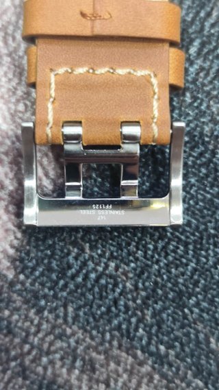 Correa Hamilton Khaki Aviation 22mm Marrón