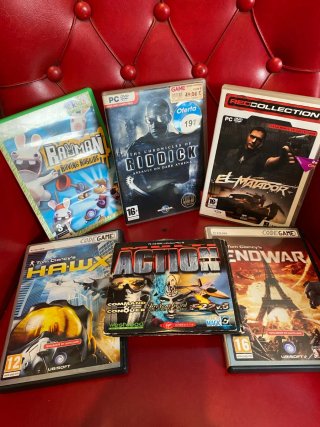 Lote 6 Juegos PC DVD