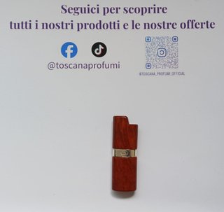 Porta accendino Brandi in radica e argento.