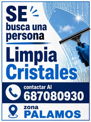 Busco limpia cristales