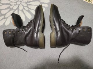Stivali Max Mara Baker Pelle Marrone Made in Italy
