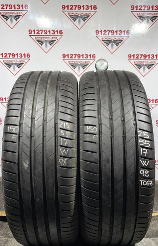 215 55 17 W BRIDGESTONE RUEDA AL 90% VIDA UTIL