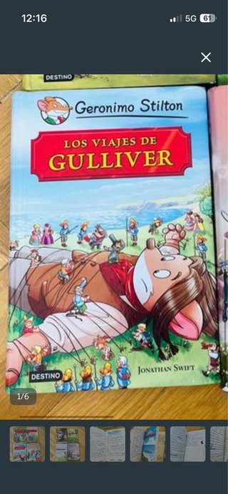 Los viajes de Gulliver. Geronimo Stilton