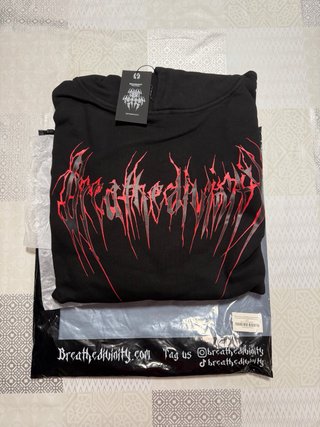 Breathedivinity Oversized Pullover Hoodie