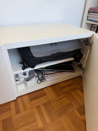 Mueble TV IKEA BESTÅ blanco