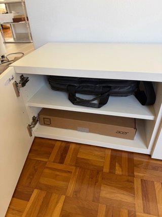 Mueble TV IKEA BESTÅ blanco
