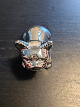 Decoración de Perro Bulldog Francés en Cerámica