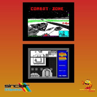 ZX Spectrum. Combat Zone.