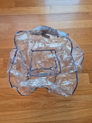 Plástico lluvia universal para silla de coche