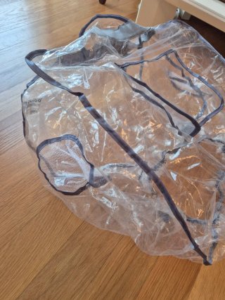 Plástico lluvia universal para silla de coche