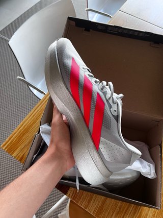 Adidas Adizero Evo SL Zapatillas Running Gris/Rojo