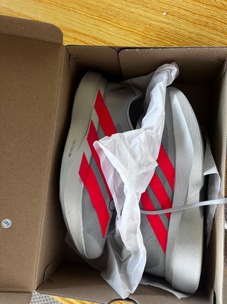Adidas Adizero Evo SL Zapatillas Running Gris/Rojo