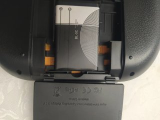 Mini teclado inalámbrico con touchpad