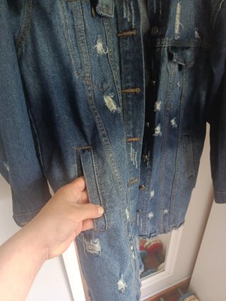 Chaqueta vaquera étnica bordada