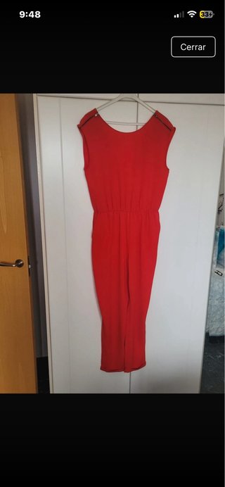 Mono largo rojo