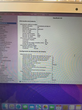 MacBook Air Apple Plata 2017