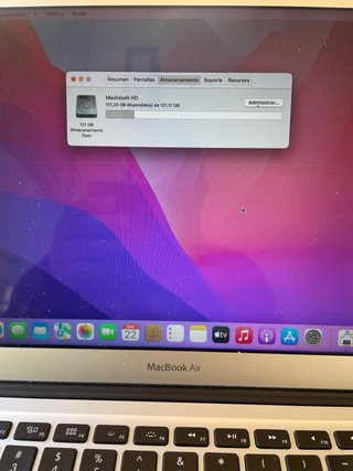 MacBook Air Apple Plata 2017