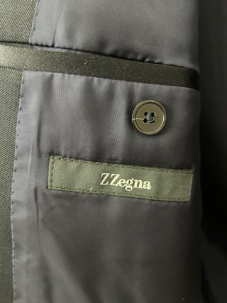 Traje Zegna Azul Caballero
