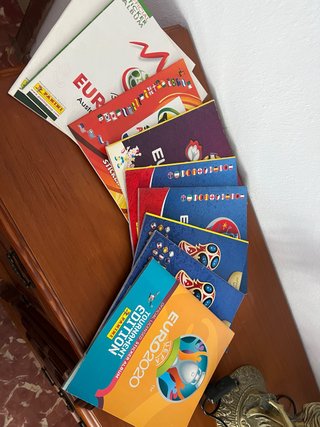 Lote 8 Álbumes Panini