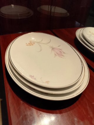 Vajilla Porcelana San Claudio Flores Rosas
