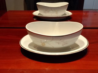 Vajilla Porcelana San Claudio Flores Rosas