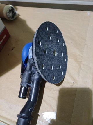 Lijadora Neumática Orbital hamach 150mm
