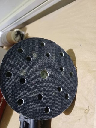 Lijadora Neumática Orbital hamach 150mm