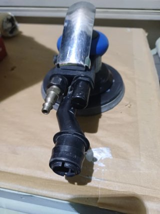 Lijadora Neumática Orbital hamach 150mm