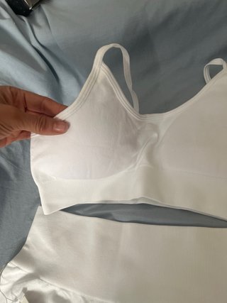 Conjunto deportivo Aqua blanco