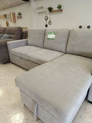 Sofá Cama Chaise Longue 234cm Tela