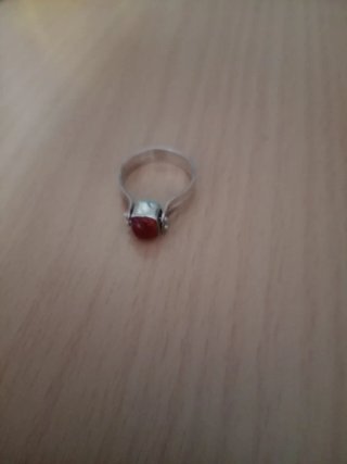 Anillo Reversible Plata Ley Ámbar y Larimar
