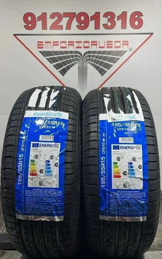 195 55 15 V COMFORSER RUEDA NUEVA YA MONTADA