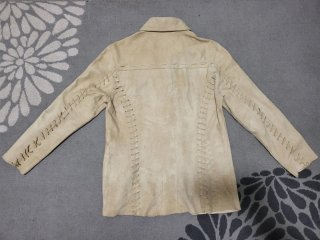 Giacca Marlboro Classics donna pelle beige