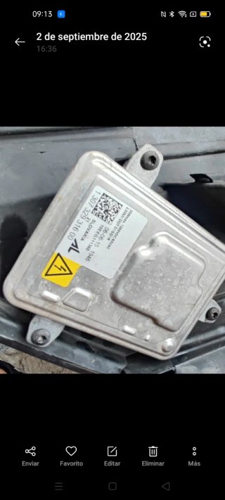 Faros Xenón Opel Zafira C