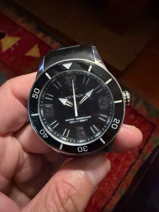 Reloj Viceroy Negro y Plateado