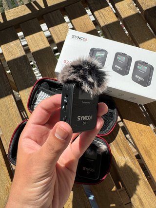SYNCO G2 A2 1RX+2TX Microfoni Wireless