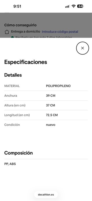 Nevera portátil camping 30,5L
