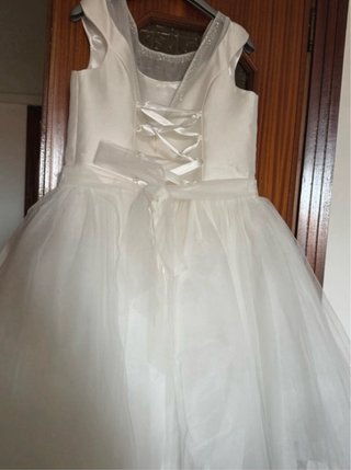 Vestito bambina comunione tg. 9/11 anni