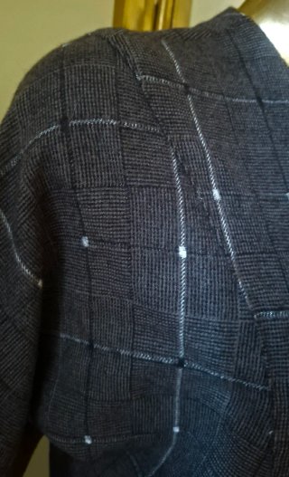 Vestito Lana Grigio Tg. L Nuovo