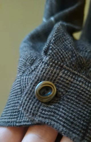 Vestito Lana Grigio Tg. L Nuovo