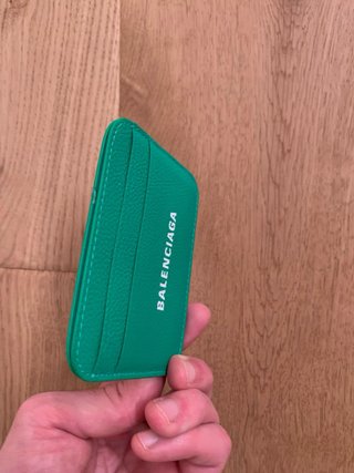 Portacarte Balenciaga Verde